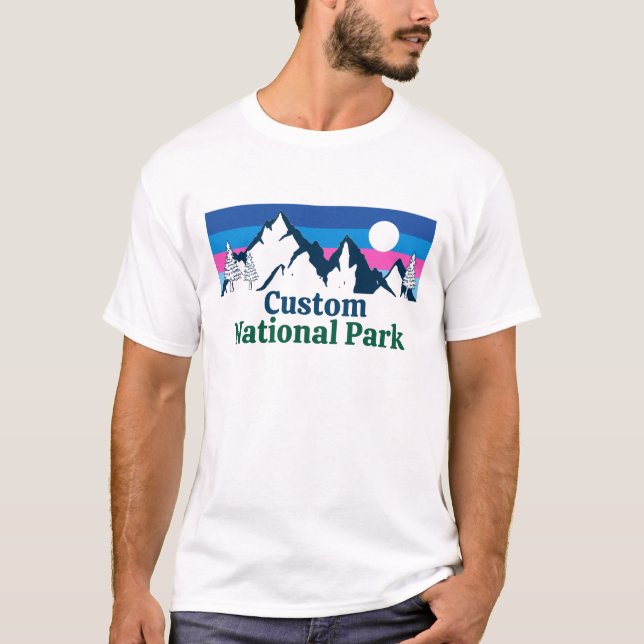 Custom National Park T - Shirt (Vorderseite)