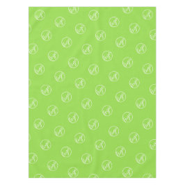 Custom Neon Lime Green Trade Show Logo Business Tischdecke