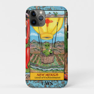 Custom New Mexico Alien Ballon Chile Zia Symbole Case-Mate iPhone Hülle