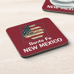 Custom New Mexico Staat Beauty Coaster Getränkeuntersetzer