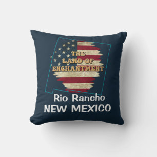 Custom New Mexico Staat Throw Kissen