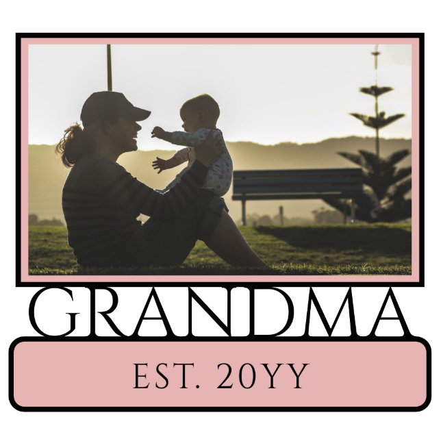 Custom New Oma Est. Fotoskulptur (Vorne)