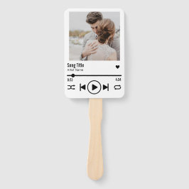 Custom Newlywed Foto Song Playlist Vielen Dank Fächer