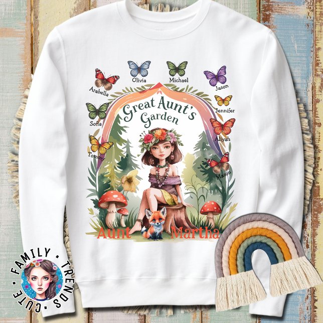 Custom Niece und Nephew ernennen den Garten der Gr Sweatshirt (Von Creator hochgeladen)