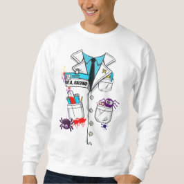 Custom Niedlich Mad Scientists Halloween Labrador Sweatshirt