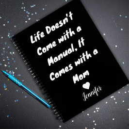 Custom Niedlich Moderne Top-Mama-Geschenke in Schw Notizbuch