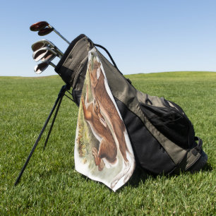 Custom Northern Hare Rabbit Bunny Camping Geschenk Golfhandtuch