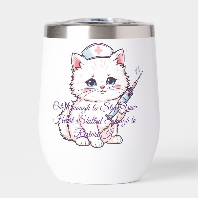 Custom Nurse Cat Skilled Enough (Avant)