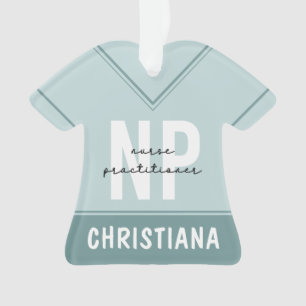 Custom Nurse Practitioner NP Abschluss Geschenk Ornament