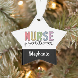 Custom Nurse Practitioner NP Nurse Abschluss Ornament
