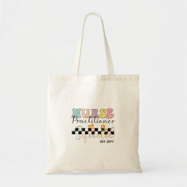 Custom Nurse Practitioner Squad NP Pastel Tote Bag Tragetasche