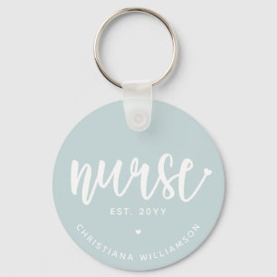 Custom Nurse RN Nursing School Abschluss Gift Schlüsselanhänger