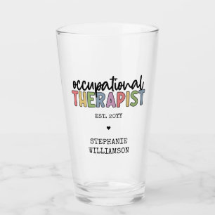 Custom Occupational Therapist OT Geschenke Glas