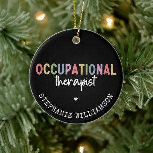 Custom Occupational Therapist OT Geschenke Keramik Ornament