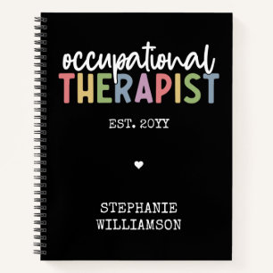 Custom Occupational Therapist OT Geschenke Notizbuch