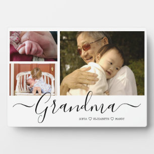 Custom Oma Foto Collage Plaque - Geschenk für Nana Fotoplatte