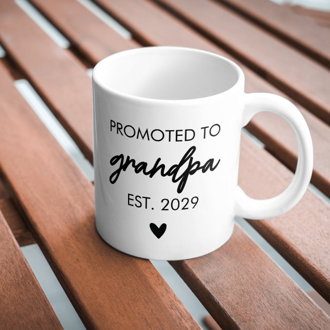 Custom Oma & Opa Tasse, Baby Dusche Geschenk Kaffeetasse (baby shower gift mug, expecting baby mug, custom grandparents mug, custom baby announcement gift,)
