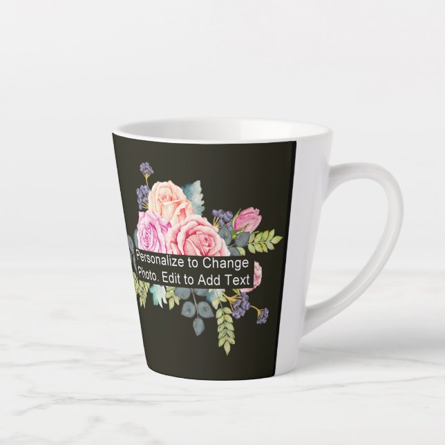 Custom One Foto Artwork Slogan Klein Milchtasse (Rechts)