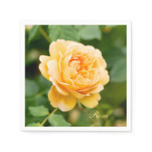 Custom Orange Yellow Rose