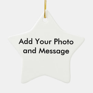 Custom Ornament Star