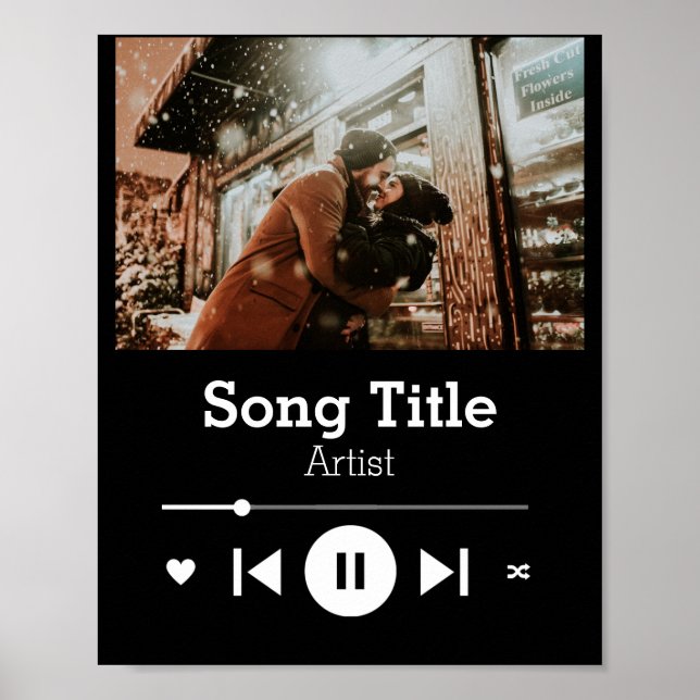 Custom Our Song Poster (Vorne)