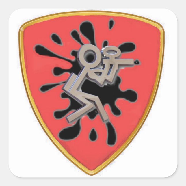 Custom Paintball Sticker (Vorderseite)