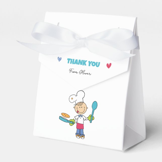 Custom Pancake Party Gift Box for Kids Geschenkschachtel (Vorderseite)