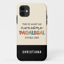 Custom Paralegal Phantastisch Legal Assistant Funn Case-Mate iPhone Hülle