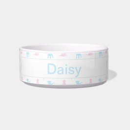Custom Pasty Puppies Pet Bowl Napf