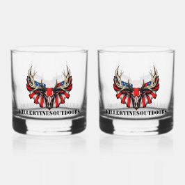 Custom patriotic Whiskey glass Whiskyglas