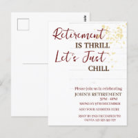 Custom Pension ist Thrill Let's Just Chill Funny
