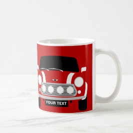 CUSTOM PERSONALISIEREN CLASSIC MINI CAR KAFFEETASSE