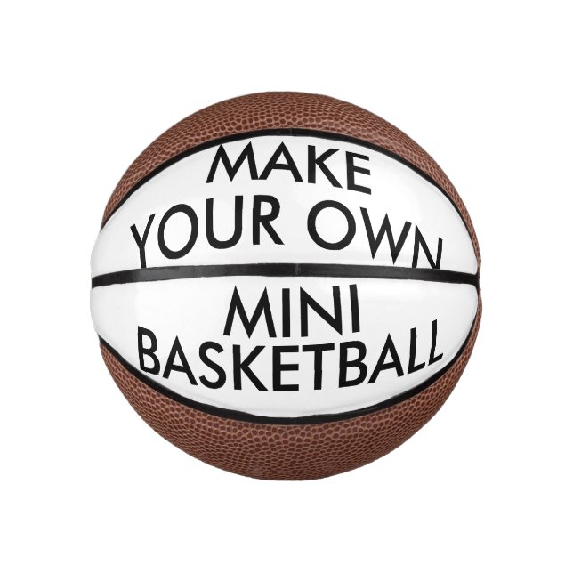Custom Personalisiert 6" Mini-Size-Basketball Mini Basketball (Vorderseite)