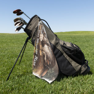 Custom Personalisiert Canada Lynx Golfhandtuch