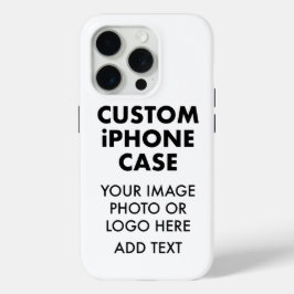 Custom Personalisiert iPhone 15 PRO TOUGH FALL Case-Mate iPhone Hülle