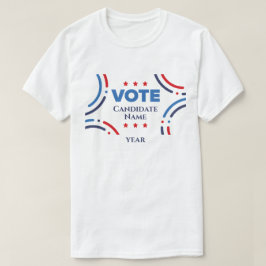 Custom Personalisiert Presidential Election Campai T-Shirt