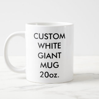 Custom Personalisiert Riant Jumbo Tasse 20oz.