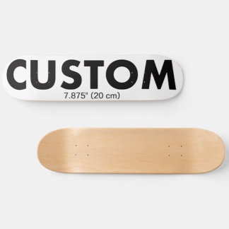 Custom Personalisiert Skateboard Deck 7.875" (20 c