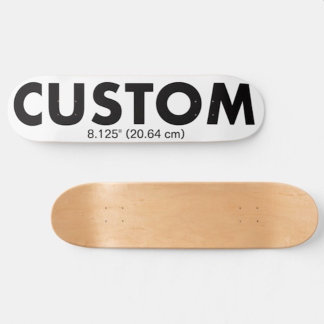 Custom Personalisiert Skateboard Deck 8.125" 20,64