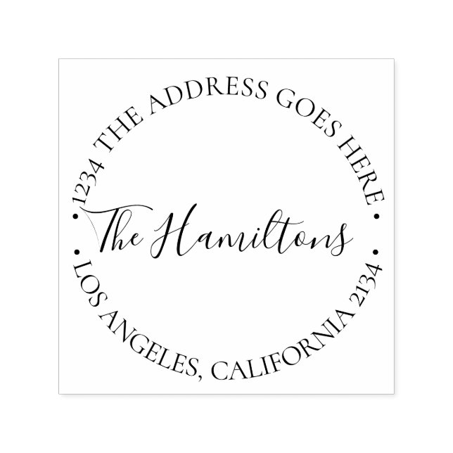 Custom Personalisiert Typografy Permastempel (Design)