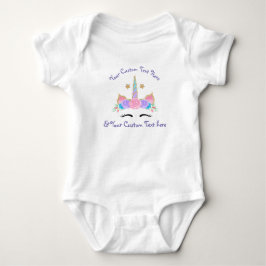 Custom Personalisiert Unicorn Tutu Birthday Shirt