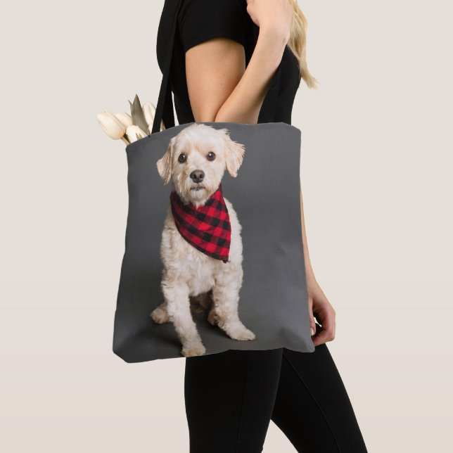 Custom personalize Photo pet dog cat Tasche (Von Nahem)