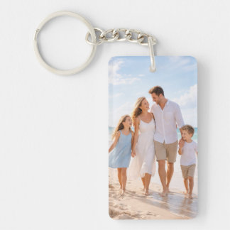 Custom Personalized Family Photo Schlüsselanhänger