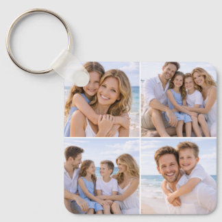 Custom Personalized Family Photo Schlüsselanhänger