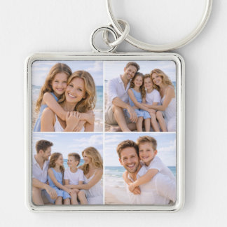 Custom Personalized Family Photo Schlüsselanhänger