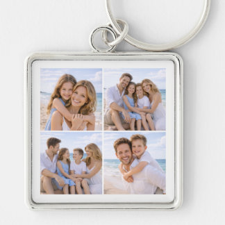 Custom Personalized Family Photo Schlüsselanhänger