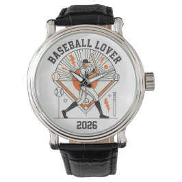Custom Personalized Global Baseball 2026 Armbanduhr