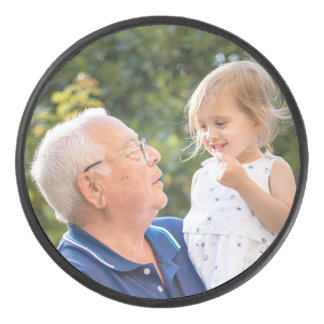 Custom Personalized Photo  Eishockey Puck