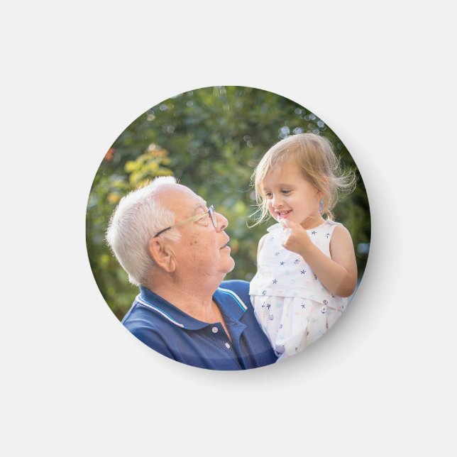 Custom Personalized Photo  Magnet (Vorne)