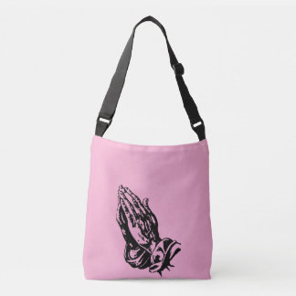 Custom Personalized Pink Church Bag Tragetaschen Mit Langen Trägern